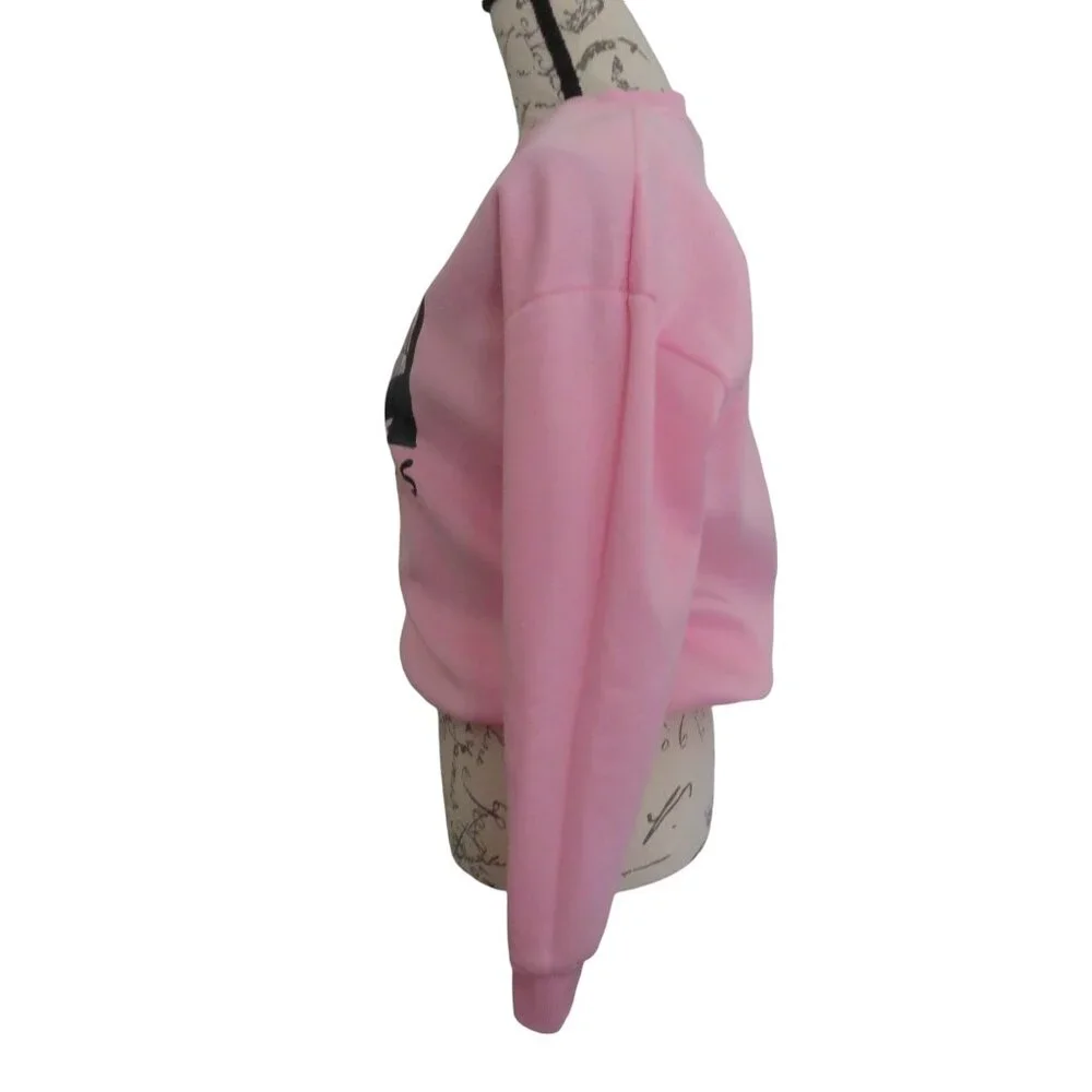 My Hero Academia Friends Pink Sweatshirt Anime, Size XS, EUC - Picture 5 of 9